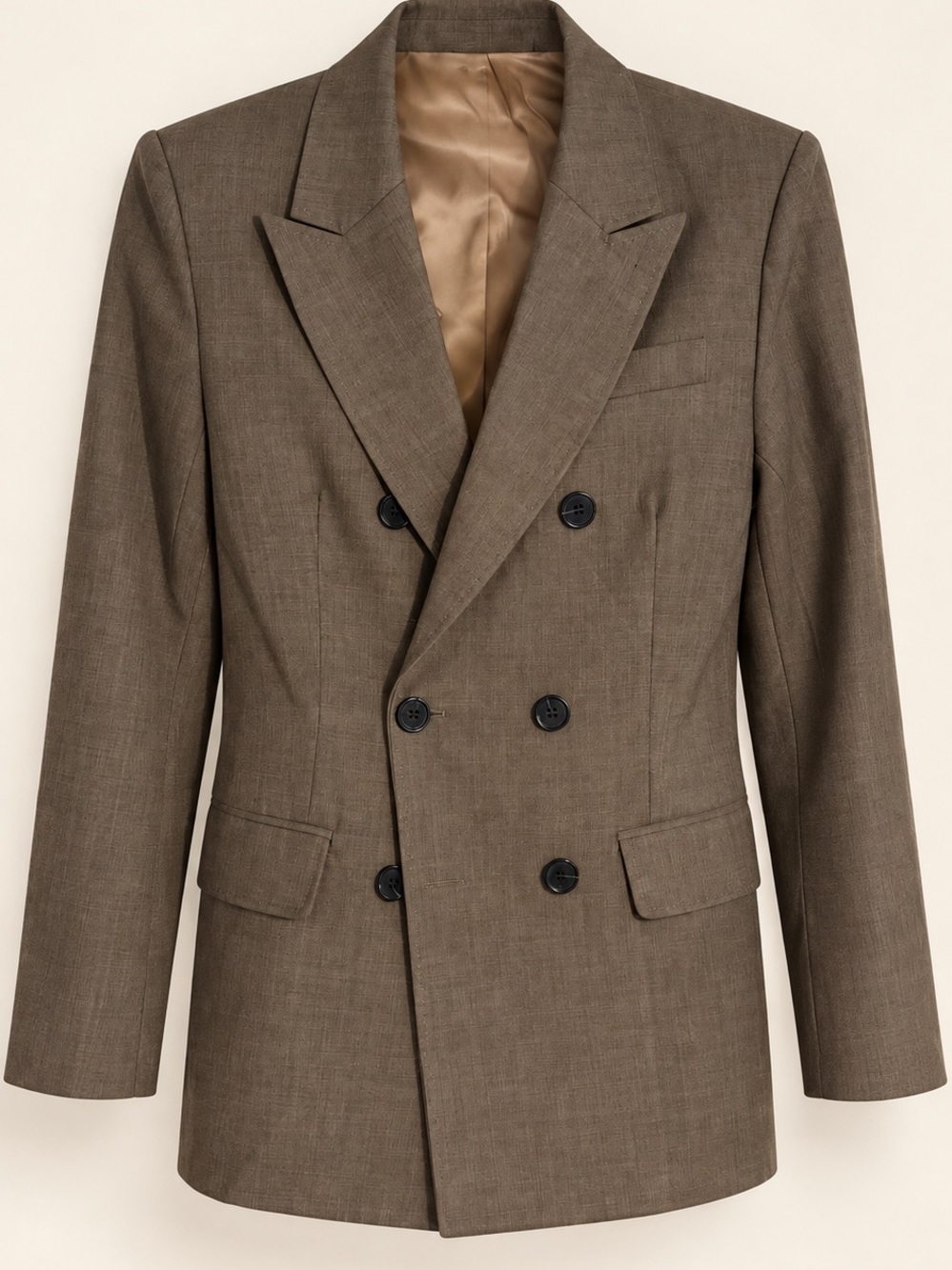Burberry Double-Breasted Sport Coat in Brown
